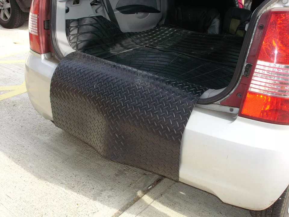 Isuzu Trooper LWB Rubber Boot Mat Bumper Protector Only
